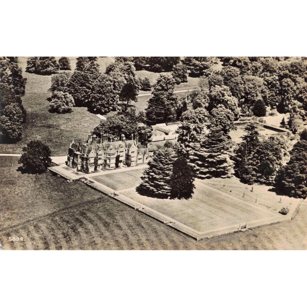 RPPC Embley Park Romsey Hampshire Florence Nightingale Home Aerial View Postcard